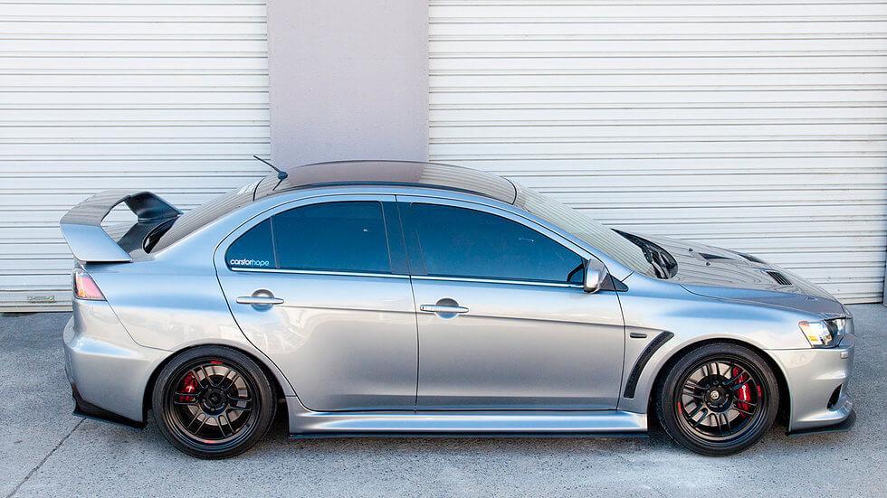 Buy Mitsubishi Evo X Splitter Set 1 | Flowdesignsaustralia