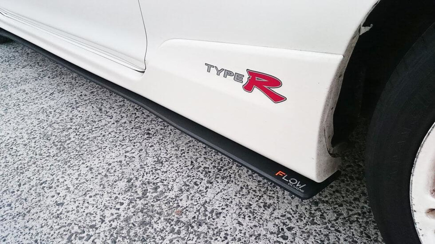 Honda EP3 Civic Type R Side Splitter | Flowdesignsaustralia