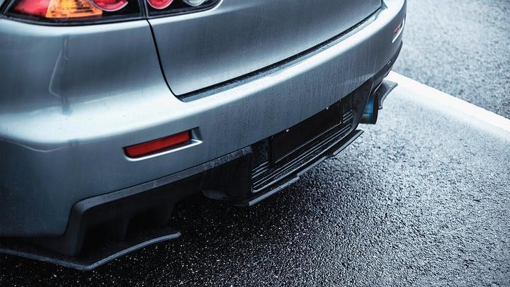 Buy Mitsubishi Evolution X Splitter Set 1 | Flowdesignsaustralia