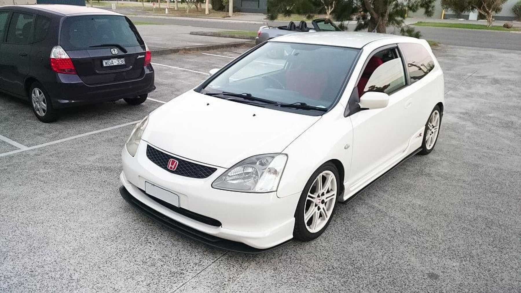 Honda EP3 Civic Type R Front Splitter | Flowdesignsaustralia