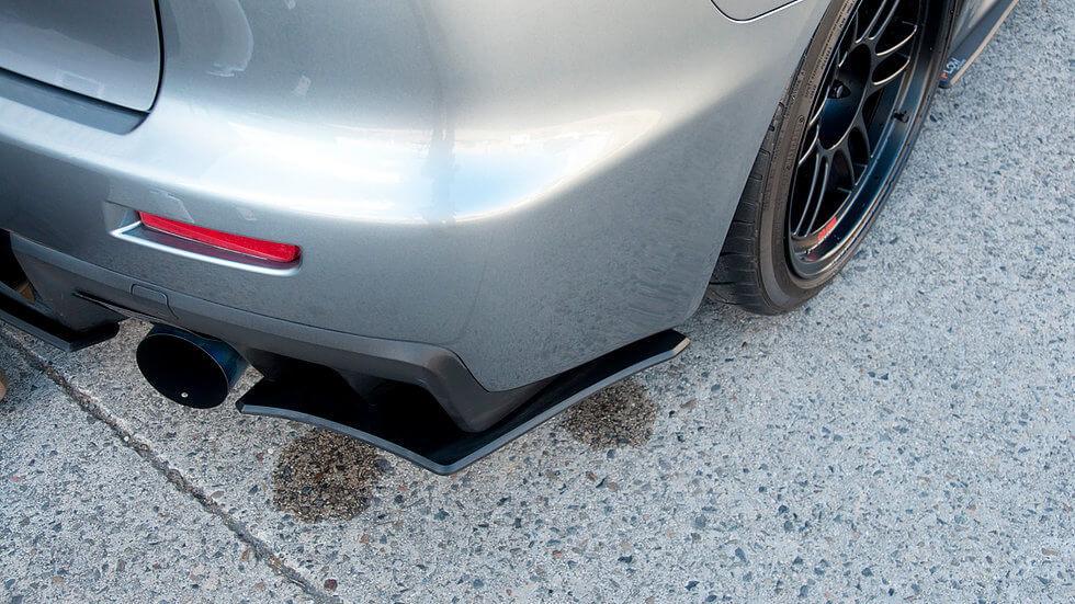 Buy Mitsubishi Evolution X Splitter Set 1 | Flowdesignsaustralia