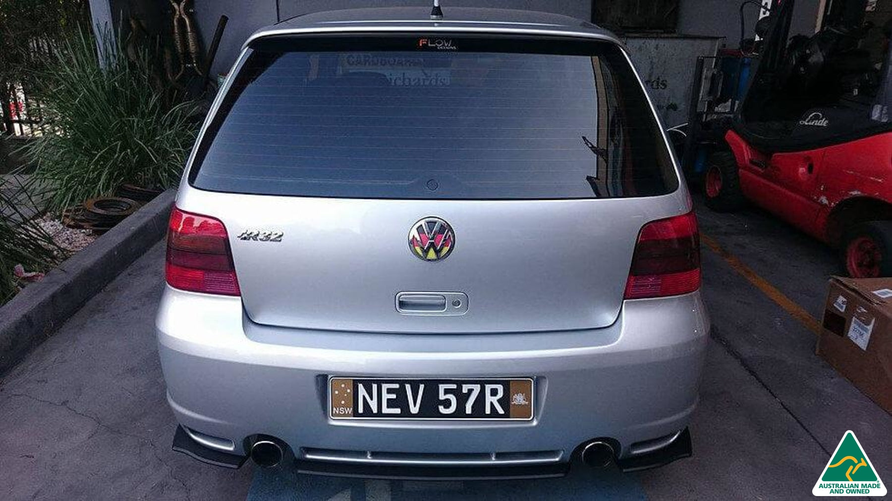 VW MK4 Golf R32 Rear Valance (3 Piece) | Flowdesignsaustralia