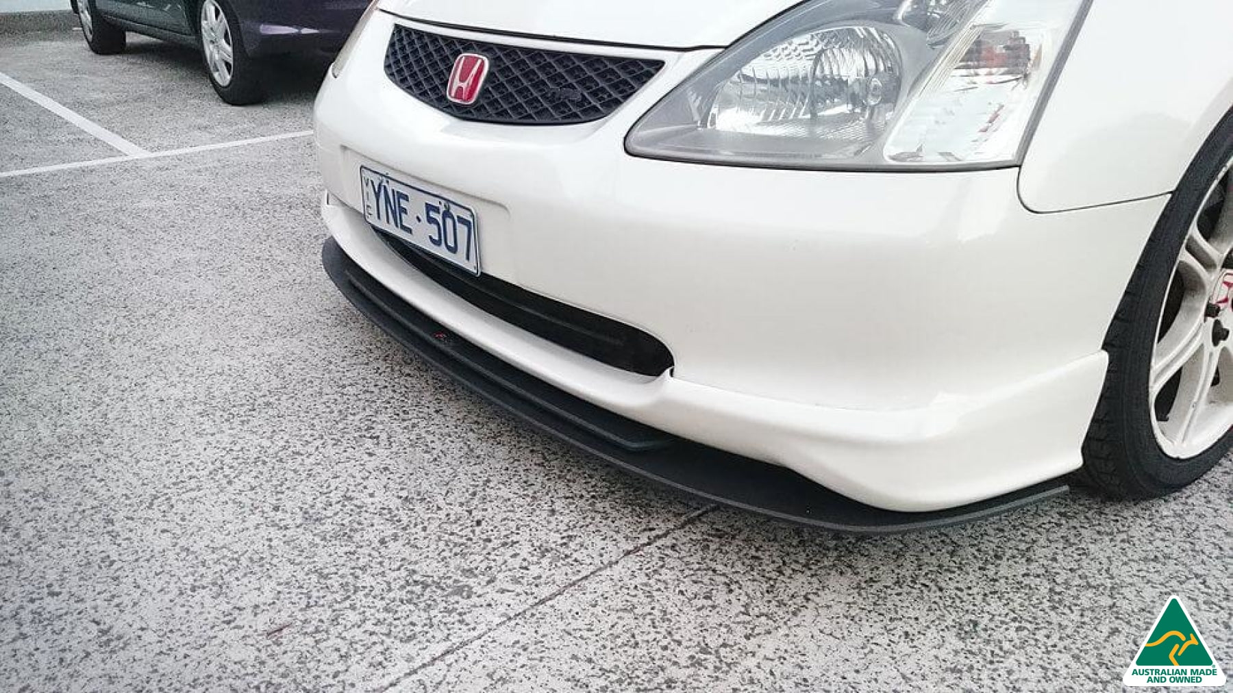 Honda EP3 Civic Type R Front Splitter | Flowdesignsaustralia