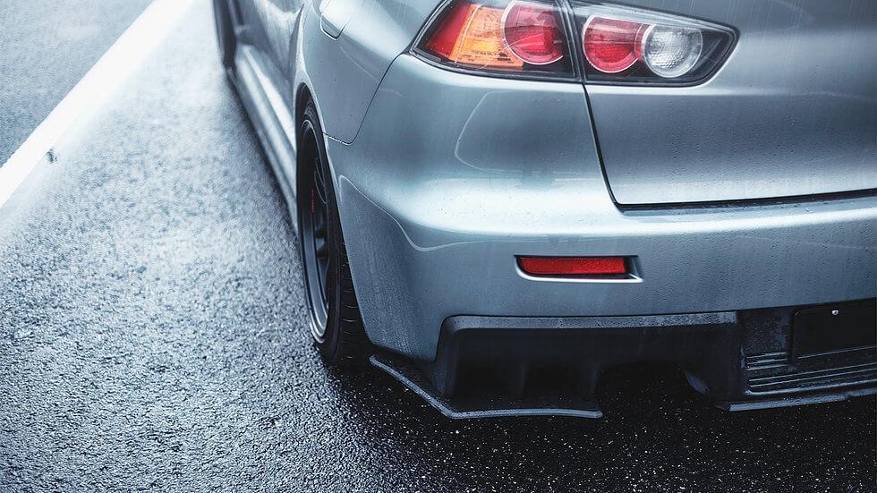 Buy Mitsubishi Evolution X Splitter Set 1 | Flowdesignsaustralia