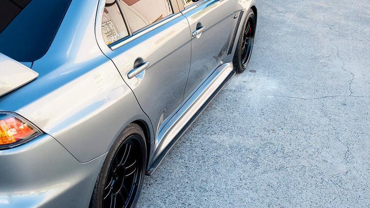 Buy Mitsubishi Evo X Splitter Set 1 | Flowdesignsaustralia