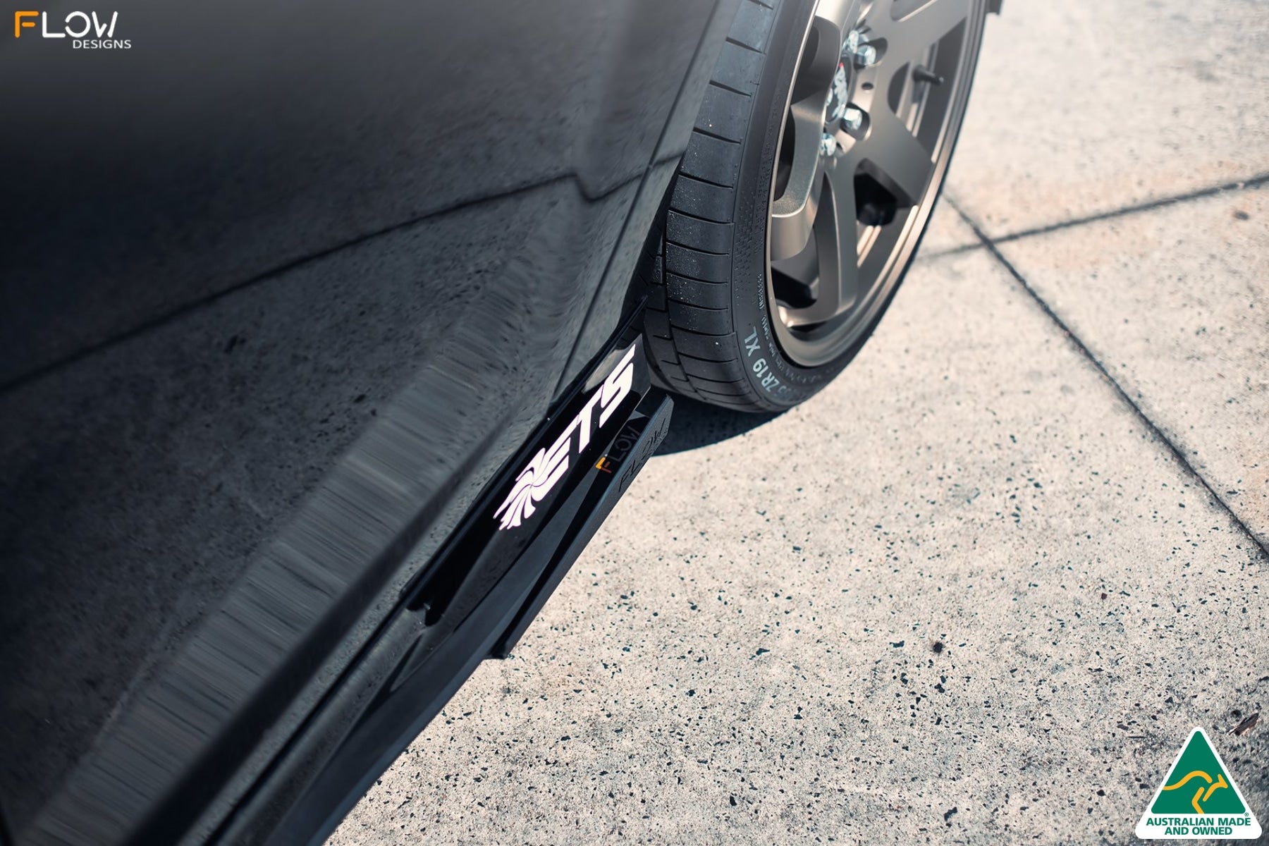 Ford MK3 Focus RS Side Splitter Winglets | Flowdesignsaustralia