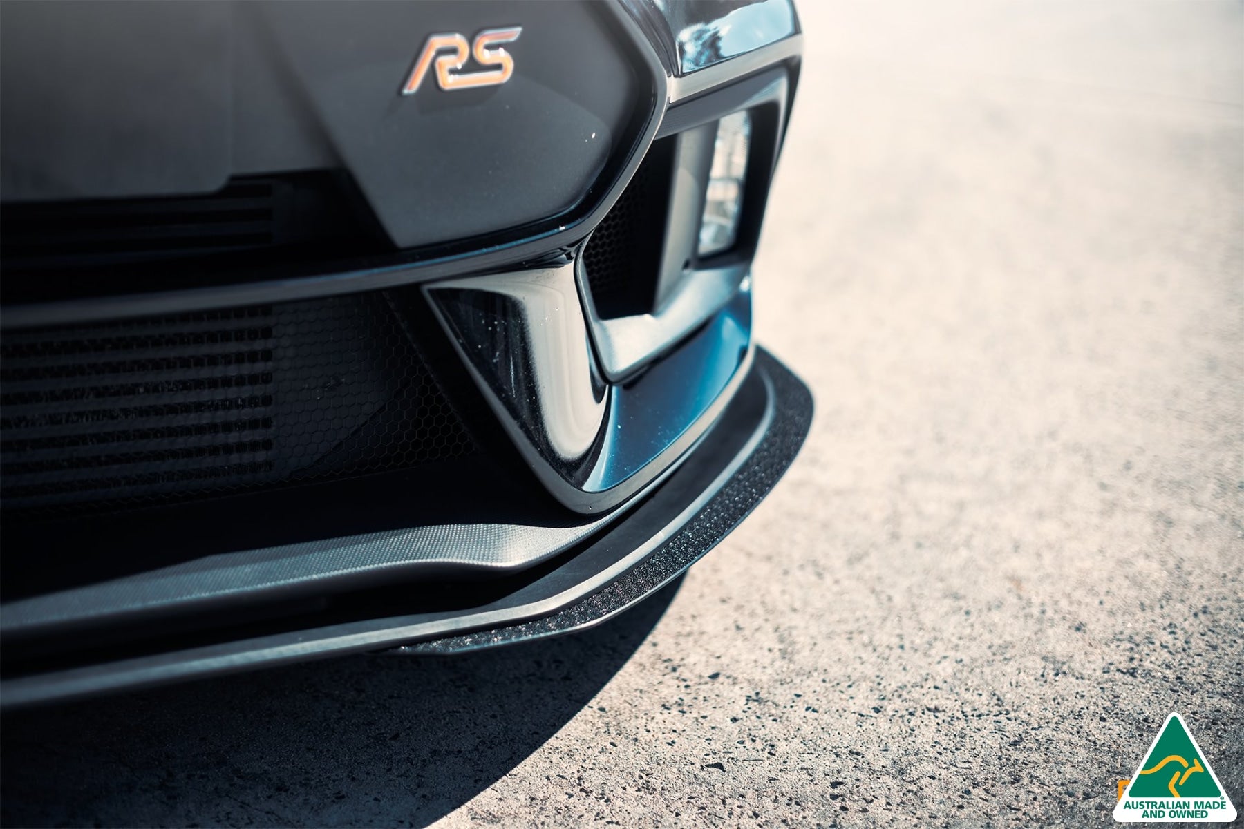 Ford MK3 Focus RS Front Splitter Extensions | Flowdesignsaustralia