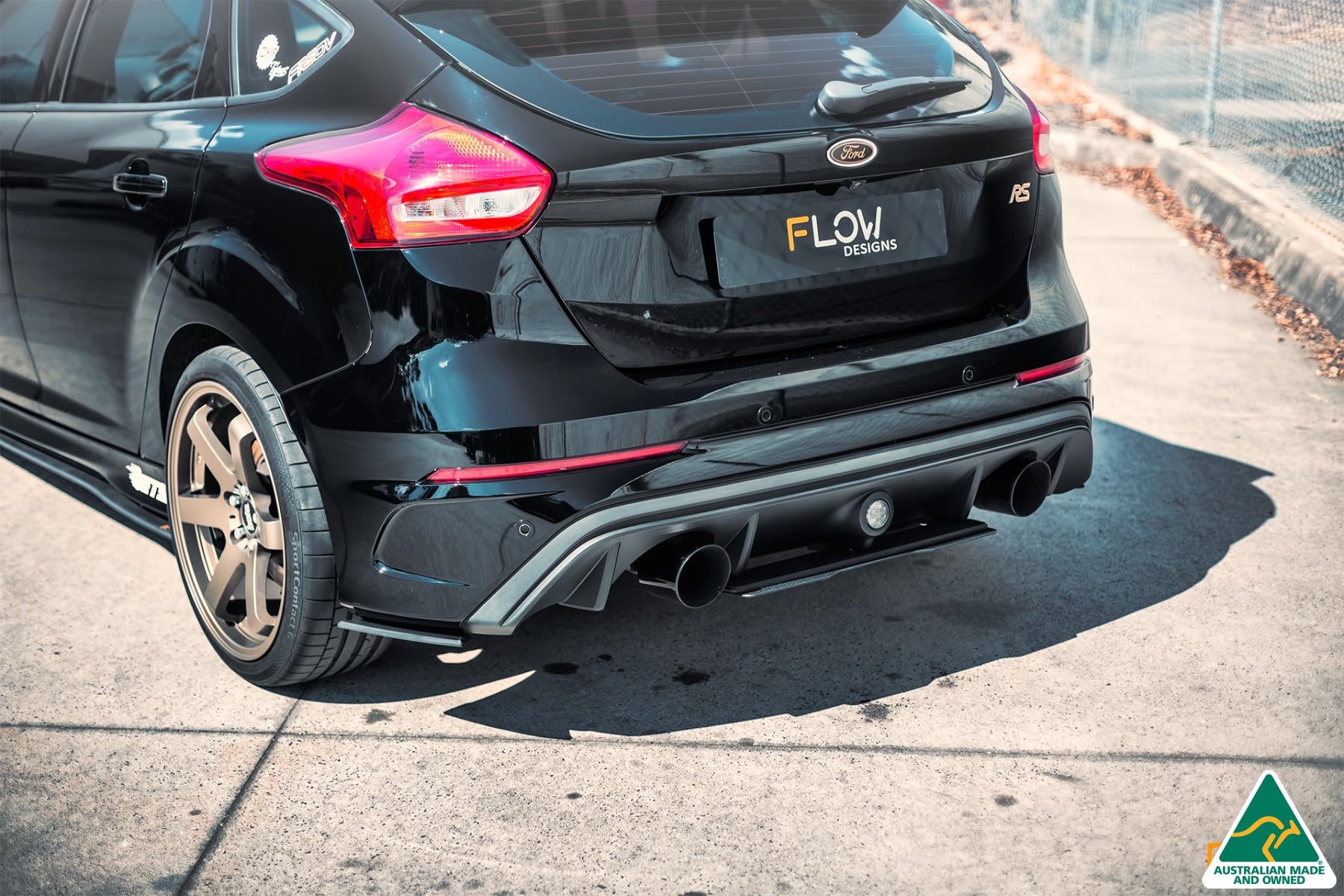 Ford MK3 Focus RS Rear Spats | Flowdesignsaustralia