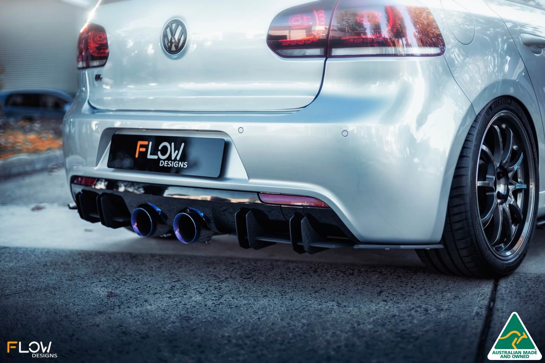 Volkswagen MK6 Golf R Rear Diffuser | Flowdesignsaustralia