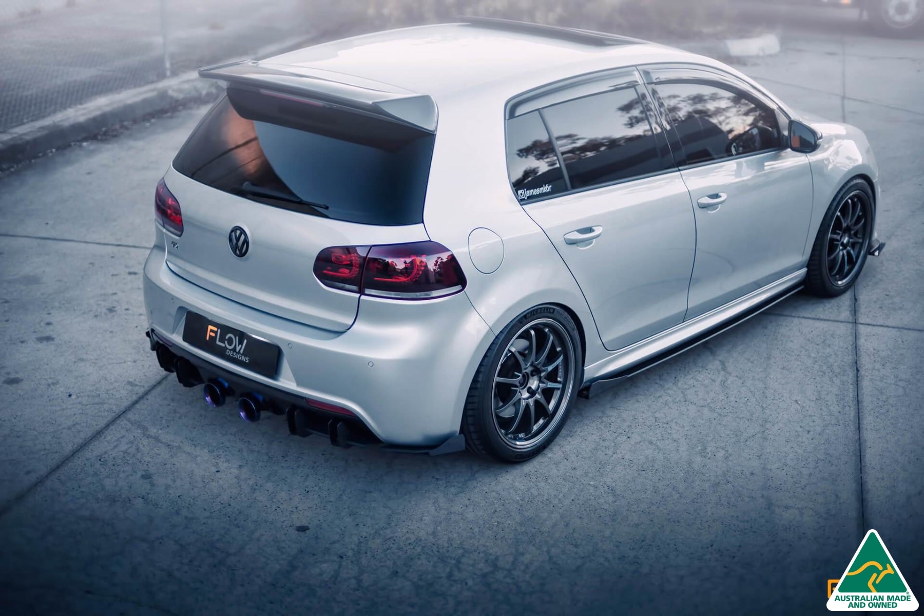 Volkswagen MK6 Golf R Rear Diffuser | Flowdesignsaustralia