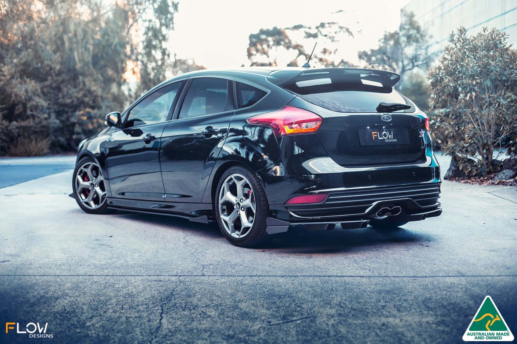 Buy Ford MK3.5 Focus ST Rear Diffuser | Flowdesignsaustralia