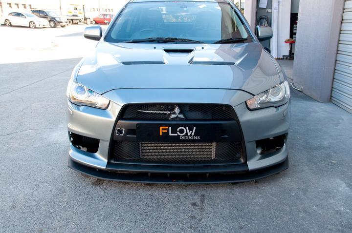 Buy Mitsubishi Evo X Splitter Set 1 | Flowdesignsaustralia