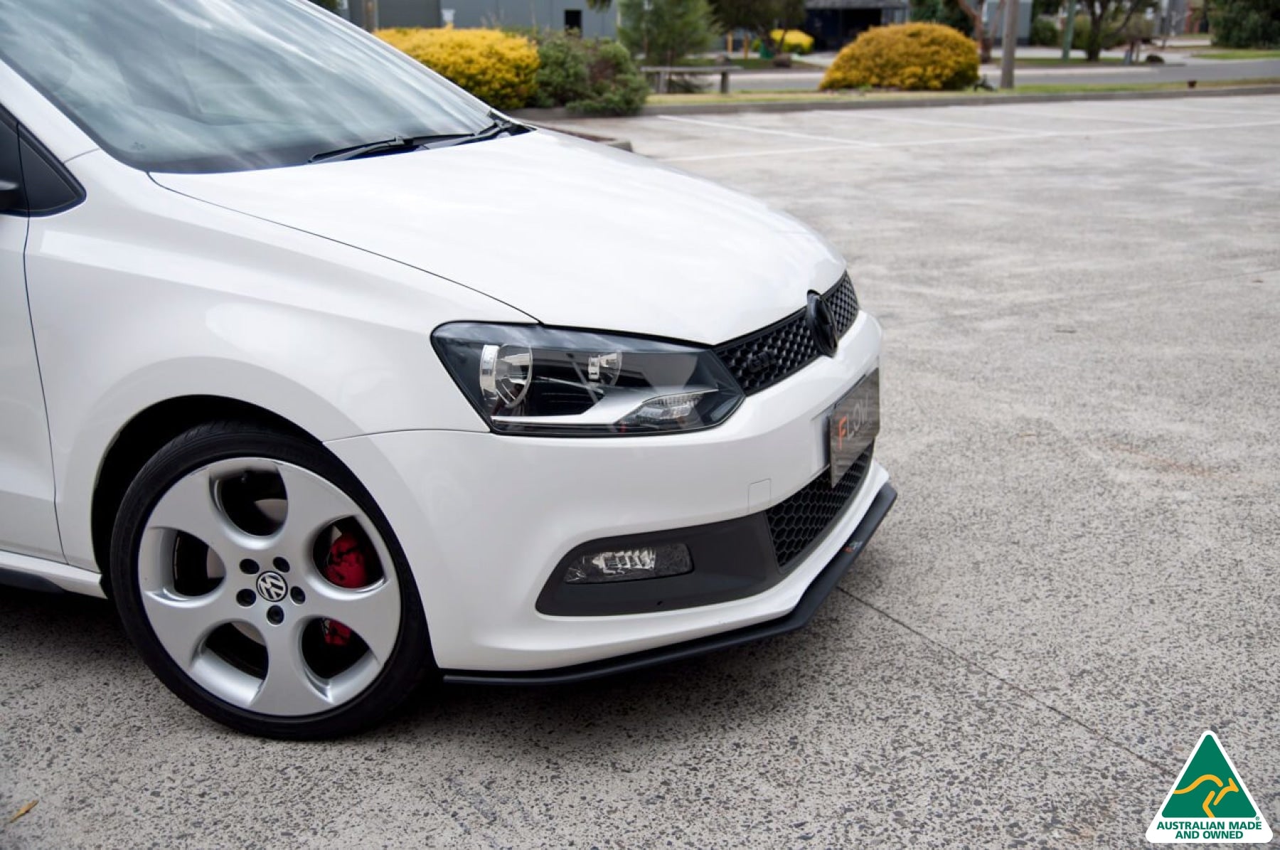 Volkswagen 6R Polo GTI Front Splitter | Flowdesignsaustralia