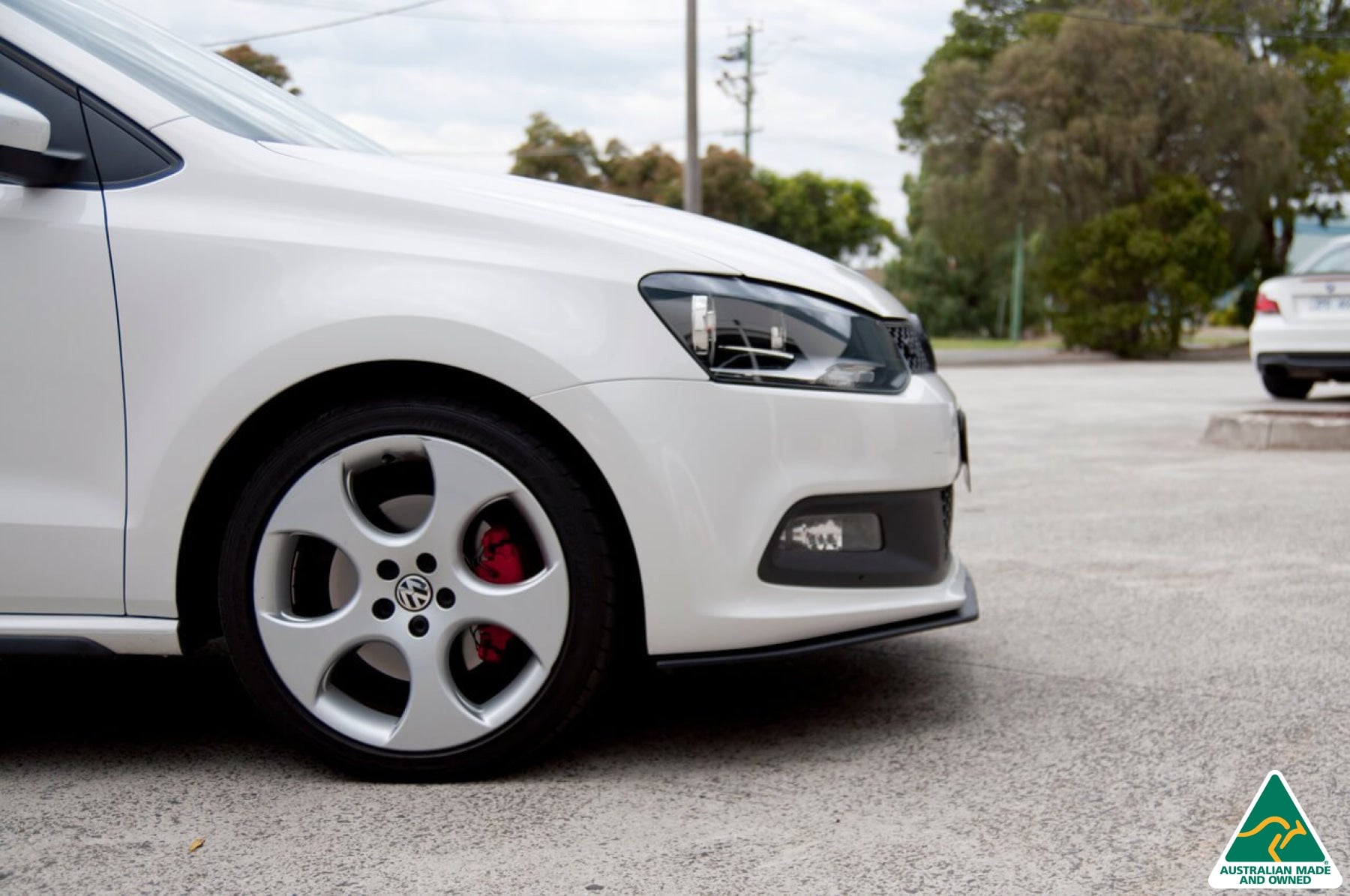 Volkswagen 6R Polo GTI Front Splitter | Flowdesignsaustralia