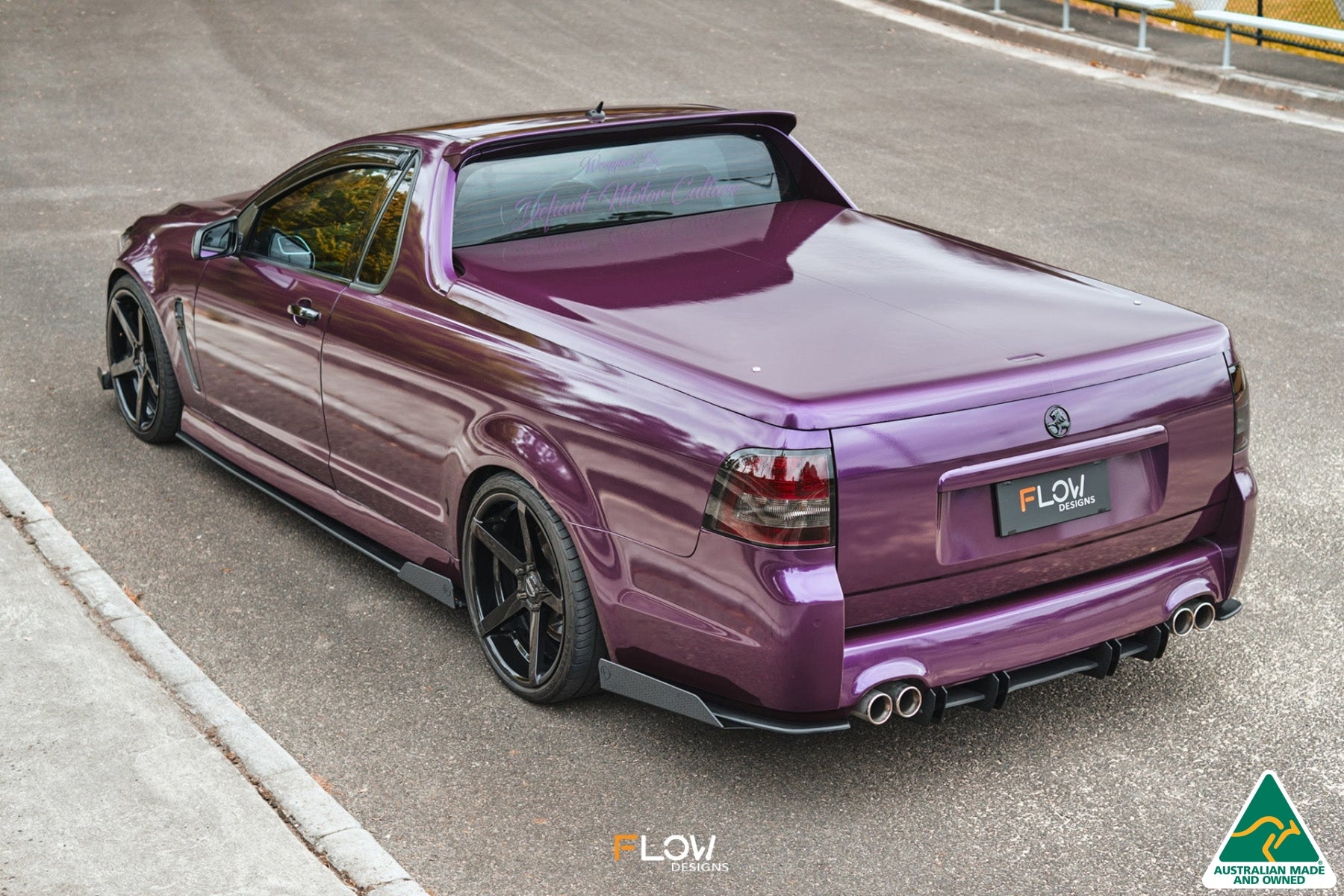 VF Commodore S1 Ute Flow-Lock Rear Diffuser